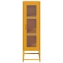 Aparador de acero laminado en frío amarillo 36x39x123 cm by , Sideboards - Ref: Foro24-853395, Price: 96,09 €, Discount: %