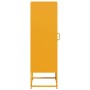 Aparador de acero laminado en frío amarillo 36x39x123 cm by , Sideboards - Ref: Foro24-853395, Price: 96,09 €, Discount: %