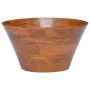 Lavabo de madera maciza de teca Φ40x20 cm de vidaXL, Lavabos - Ref: Foro24-326161, Precio: 112,82 €, Descuento: %