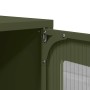 Mueble de TV acero laminado en frío verde oliva 68x39x60,5 cm by , TV Furniture - Ref: Foro24-853336, Price: 73,37 €, Discoun...