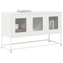 Mueble para TV acero laminado en frío blanco 100,5x39x60,5 cm by , TV Furniture - Ref: Foro24-853343, Price: 97,88 €, Discoun...