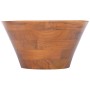 Solid teak wood washbasin Φ40x20 cm by vidaXL, Sinks - Ref: Foro24-326161, Price: 119,66 €, Discount: %