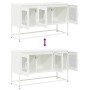Mueble para TV acero laminado en frío blanco 100,5x39x60,5 cm by , TV Furniture - Ref: Foro24-853343, Price: 97,88 €, Discoun...