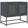 Mueble para TV acero laminado en frío antracita 68x39x60,5 cm de , Muebles TV - Ref: Foro24-853334, Precio: 73,37 €, Descuent...