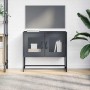 Mueble para TV acero laminado en frío antracita 68x39x60,5 cm de , Muebles TV - Ref: Foro24-853334, Precio: 73,37 €, Descuent...