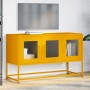 Mueble para TV acero laminado en frío amarillo 100,5x39x60,5 cm de , Muebles TV - Ref: Foro24-853341, Precio: 98,88 €, Descue...