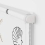Estor enrollable para ducha con casete 70x240cm tela ancho 66cm by , Blinds and blinds - Ref: Foro24-4015020, Price: 18,85 €,...