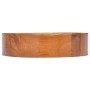 Solid teak wood washbasin Φ40x10 cm by vidaXL, Sinks - Ref: Foro24-326159, Price: 124,48 €, Discount: %