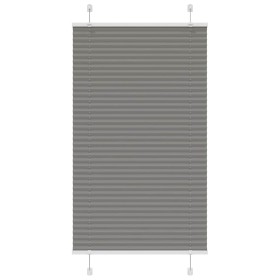 Estor Plisado Antracita 80x150 cm Tela Ancho 79,4 cm Poliéster by , Blinds and blinds - Ref: Foro24-4015088, Price: 22,40 €, ...