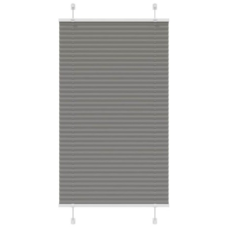 Estor Plisado Antracita 80x150 cm Tela Ancho 79,4 cm Poliéster de , Persianas y estores - Ref: Foro24-4015088, Precio: 20,61 ...