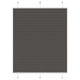 Estor Plisado negro 105x150 cm Tela Ancho 104,4 cm Poliéster von , Jalousien und Jalousien - Ref: Foro24-4015144, Preis: 20,0...
