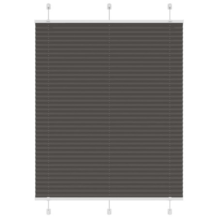 Estor Plisado negro 105x150 cm Tela Ancho 104,4 cm Poliéster de , Persianas y estores - Ref: Foro24-4015144, Precio: 20,10 €,...