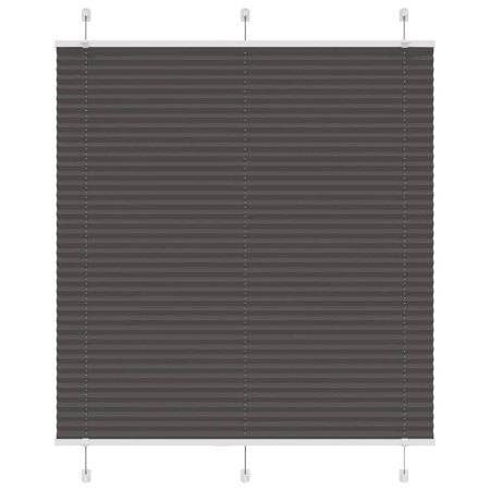Estor Plisado negro 115x150 cm Tela Ancho 114,4 cm Poliéster de , Persianas y estores - Ref: Foro24-4015146, Precio: 22,29 €,...