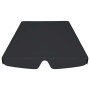 Ersatzbaldachin Gartenschaukel schwarz 150/130x105/70 cm von vidaXL, Abdeckungen für Zelte und Pavillons - Ref: Foro24-312106...