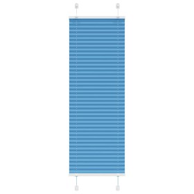 Estor Plisado azul 40x100 cm Tela Ancho 39,4 cm Poliéster de , Persianas y estores - Ref: Foro24-4015165, Precio: 17,33 €, De...