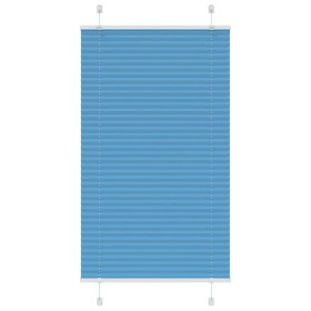 Estor Plisado azul 70x100 cm Tela Ancho 69,4 cm Poliéster by , Blinds and blinds - Ref: Foro24-4015171, Price: 15,69 €, Disco...