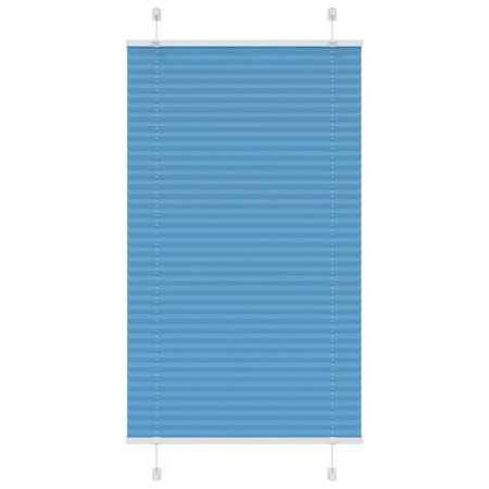 Estor Plisado azul 70x100 cm Tela Ancho 69,4 cm Poliéster de , Persianas y estores - Ref: Foro24-4015171, Precio: 15,69 €, De...