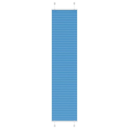 Estor Plisado azul 40x200 cm Tela Ancho 39,4 cm Poliéster de , Persianas y estores - Ref: Foro24-4015199, Precio: 18,53 €, De...