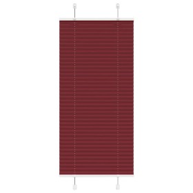 Estor Plisado rojo burdeos 65x100 cm Tela Ancho 64,4 cm by , Blinds and blinds - Ref: Foro24-4015221, Price: 18,95 €, Discoun...