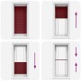 Estor Plisado rojo burdeos 65x100 cm Tela Ancho 64,4 cm von , Jalousien und Jalousien - Ref: Foro24-4015221, Preis: 18,95 €, ...