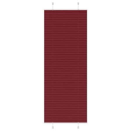 Estor Plisado rojo burdeos 70x200 cm Tela Ancho 69,4 cm de , Persianas y estores - Ref: Foro24-4015256, Precio: 22,82 €, Desc...
