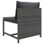 Garden furniture set 8 pieces and gray synthetic rattan cushions by vidaXL, Garden sets - Ref: Foro24-3059769, Price: 457,86 ...