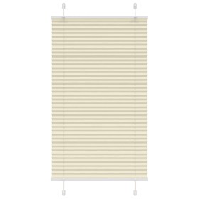 Estor Plisado crema 80x100 cm Tela Ancho 79,4 cm Poliéster von , Jalousien und Jalousien - Ref: Foro24-4015275, Preis: 19,07 ...