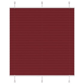 Estor Plisado rojo burdeos 120x150 cm Tela Ancho 119,4 cm by , Blinds and blinds - Ref: Foro24-4015249, Price: 21,85 €, Disco...