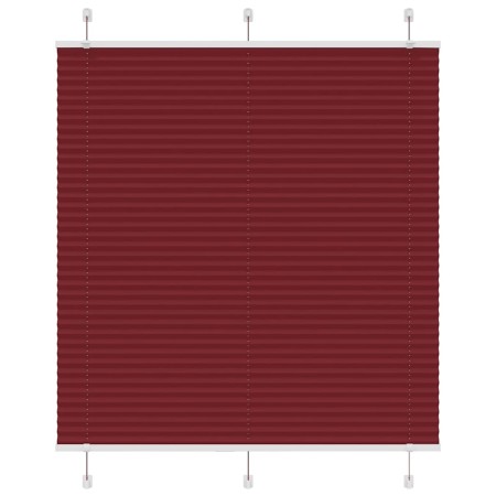 Estor Plisado rojo burdeos 120x150 cm Tela Ancho 119,4 cm by , Blinds and blinds - Ref: Foro24-4015249, Price: 21,85 €, Disco...
