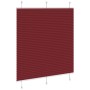 Estor Plisado rojo burdeos 120x150 cm Tela Ancho 119,4 cm by , Blinds and blinds - Ref: Foro24-4015249, Price: 21,85 €, Disco...