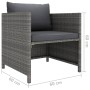 Garden furniture set 8 pieces and gray synthetic rattan cushions by vidaXL, Garden sets - Ref: Foro24-3059769, Price: 457,86 ...