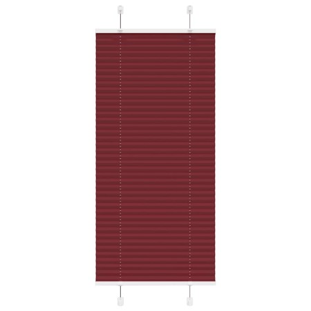 Estor Plisado rojo burdeos 60x150 cm Tela Ancho 59,4 cm de , Persianas y estores - Ref: Foro24-4015237, Precio: 19,57 €, Desc...