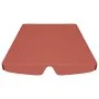 Terracotta garden swing replacement canopy 188/168x145/110 cm by vidaXL, Covers for tents and gazebos - Ref: Foro24-312087, P...