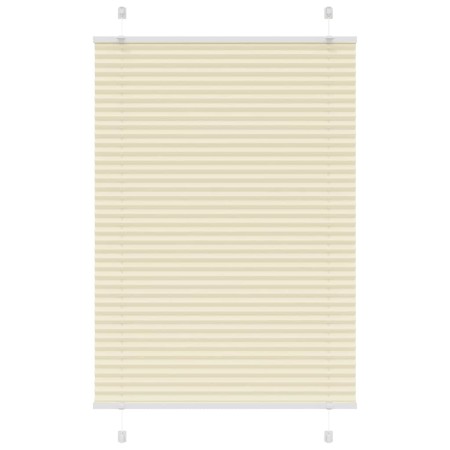 Estor Plisado crema 90x150 cm Tela Ancho 89,4 cm Poliéster de , Persianas y estores - Ref: Foro24-4015294, Precio: 18,96 €, D...