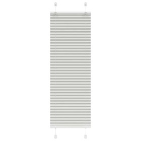 Estor Plisado gris claro 40x100 cm Tela Ancho 39,4 cm Poliéster by , Blinds and blinds - Ref: Foro24-4015318, Price: 15,39 €,...