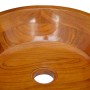 Waschtisch aus massivem Teakholz Φ40x10 cm von vidaXL, Sinkt - Ref: Foro24-326160, Preis: 107,47 €, Rabatt: %