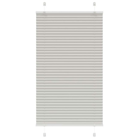 Estor Plisado gris claro 70x100 cm Tela Ancho 69,4 cm Poliéster de , Persianas y estores - Ref: Foro24-4015324, Precio: 14,48...