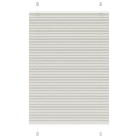 Estor Plisado gris claro 100x100 cm Tela Ancho 99,4cm Poliéster von , Jalousien und Jalousien - Ref: Foro24-4015330, Preis: 1...
