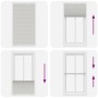 Estor Plisado gris claro 110x200 cm Tela Ancho 109,4 cm de , Persianas y estores - Ref: Foro24-4015366, Precio: 28,93 €, Desc...