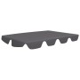 Replacement canopy for anthracite garden swing 188/168x145/110 cm by vidaXL, Covers for tents and gazebos - Ref: Foro24-31208...