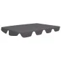 Replacement canopy for anthracite garden swing 188/168x145/110 cm by vidaXL, Covers for tents and gazebos - Ref: Foro24-31208...