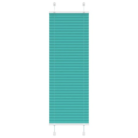 Estor Plisado verde petróleo 45x150 cm Tela Ancho 44,4 cm by , Blinds and blinds - Ref: Foro24-4015387, Price: 14,91 €, Disco...
