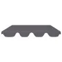 Replacement canopy for anthracite garden swing 188/168x145/110 cm by vidaXL, Covers for tents and gazebos - Ref: Foro24-31208...