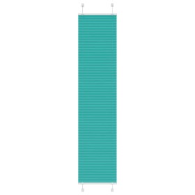 Estor Plisado verde petróleo 40x200 cm Tela Ancho 39,4 cm de , Persianas y estores - Ref: Foro24-4015403, Precio: 18,53 €