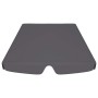 Replacement canopy for anthracite garden swing 188/168x145/110 cm by vidaXL, Covers for tents and gazebos - Ref: Foro24-31208...