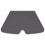 Replacement canopy for anthracite garden swing 188/168x145/110 cm by vidaXL, Covers for tents and gazebos - Ref: Foro24-31208...