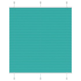 Estor Plisado verde petróleo 115x150 cm Tela Ancho 114,4 cm von , Jalousien und Jalousien - Ref: Foro24-4015401, Preis: 25,92...