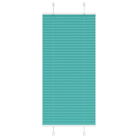 Estor Plisado verde petróleo 55x100 cm Tela Ancho 54,4 cm von , Jalousien und Jalousien - Ref: Foro24-4015372, Preis: 16,27 €...