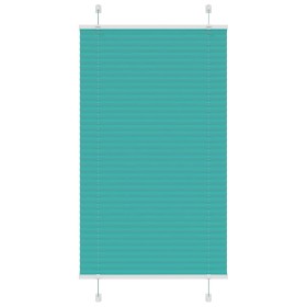 Estor Plisado verde petróleo 75x150 cm Tela Ancho 74,4 cm von , Jalousien und Jalousien - Ref: Foro24-4015393, Preis: 17,12 €...