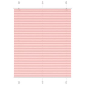 Estor Plisado rosa 110x100 cm Tela Ancho 109,4 cm Poliéster by , Blinds and blinds - Ref: Foro24-4015434, Price: 23,43 €, Dis...